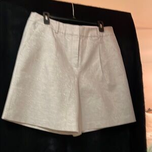 LOFT Peyton Shimmer Bermuda Shorts Tailored Style